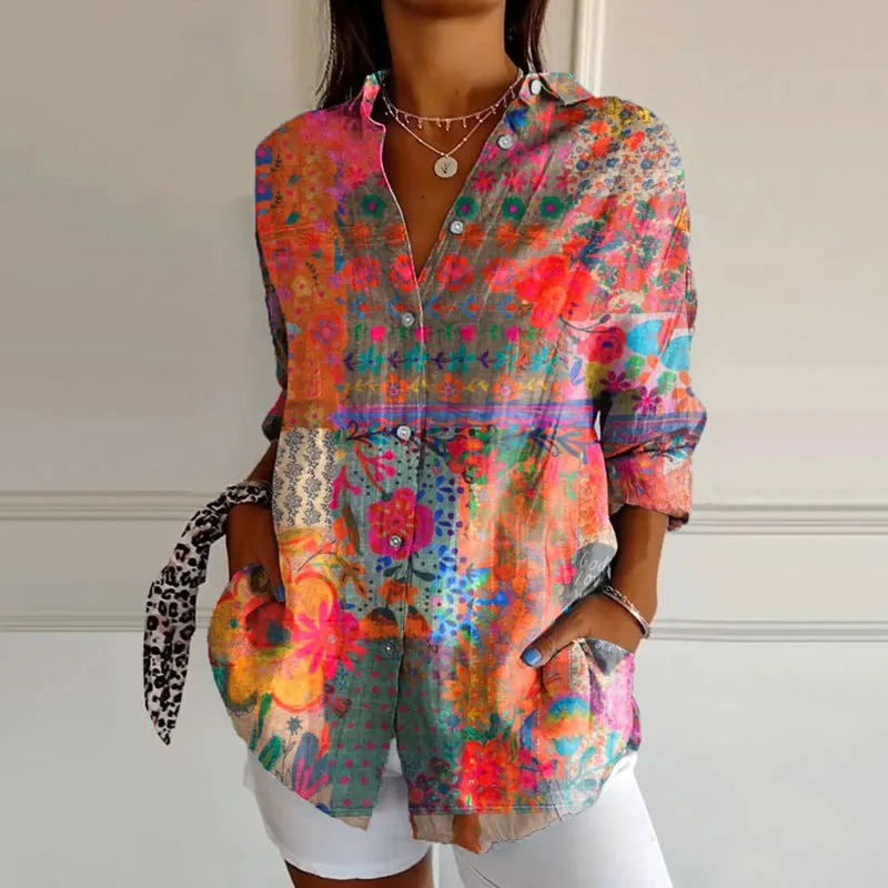 Tahlia | Elegant Floral Blouse