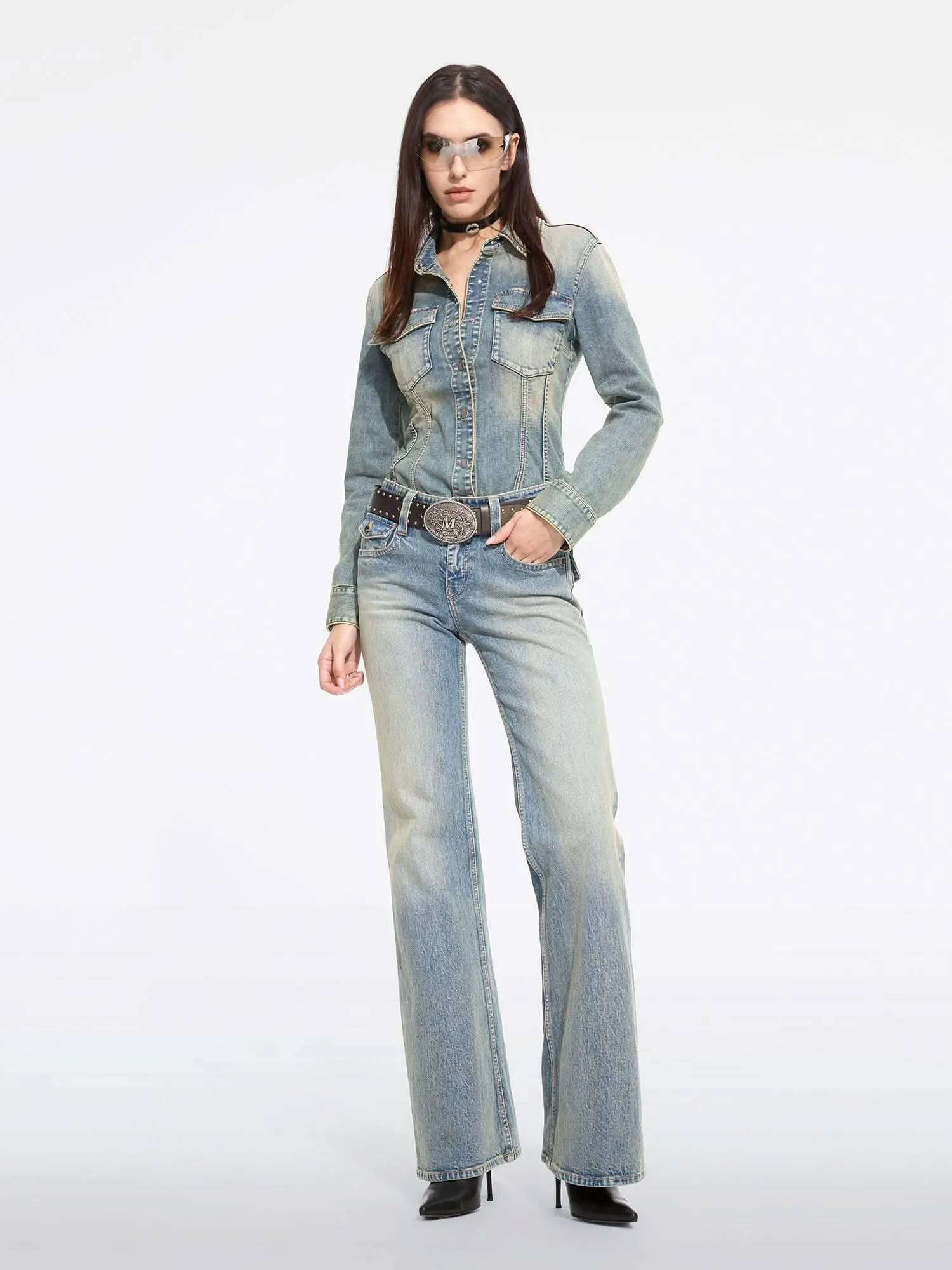 Tailored Denim Shirt