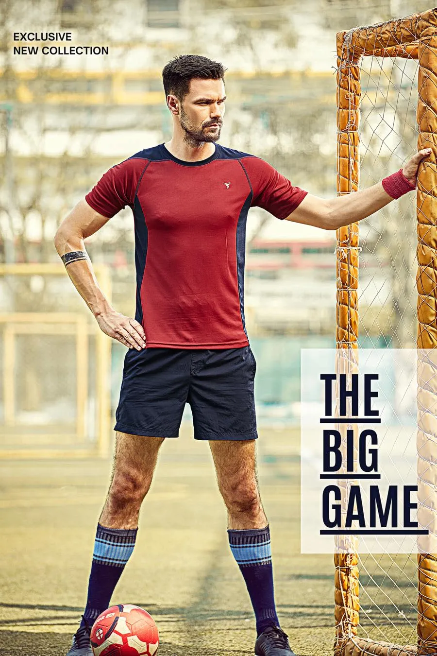 TechnoSport Crew Neck Half Sleeve Dry Fit T-Shirt for Men P 521 Red