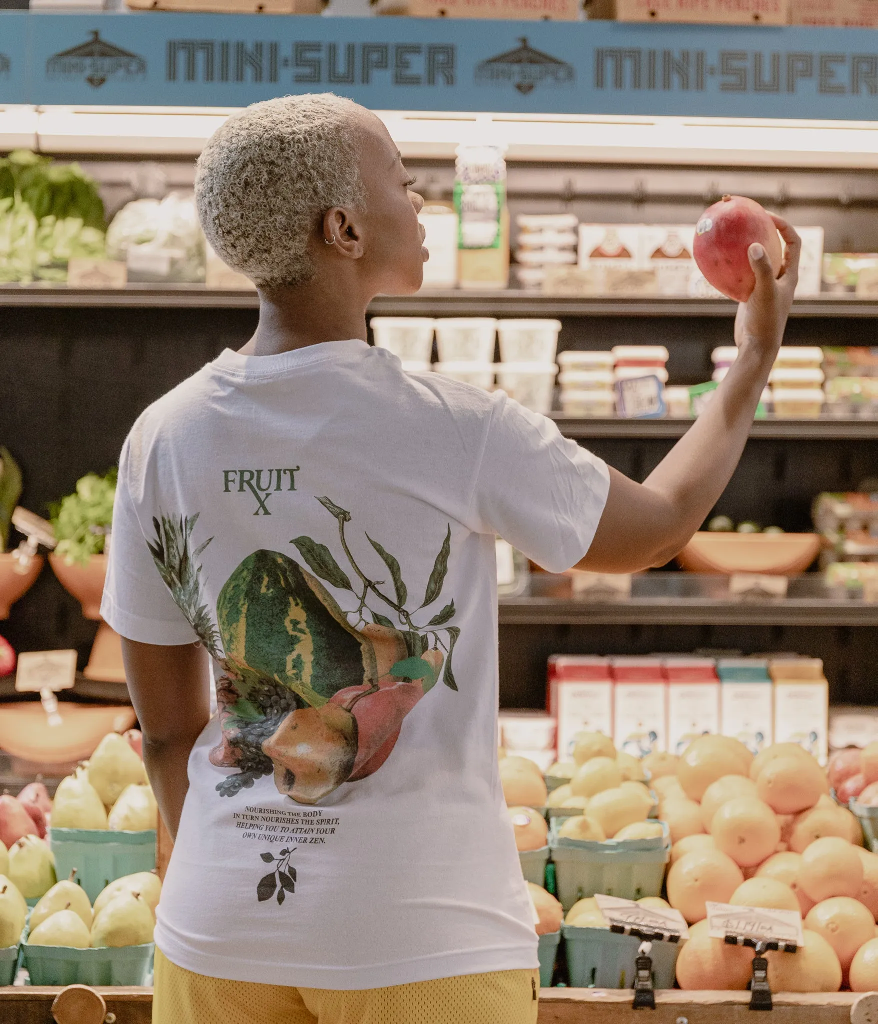 The Fruit Mkt Healer Tee 'White'