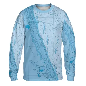 The Hutchinson Island Blues Long Sleeve Tee