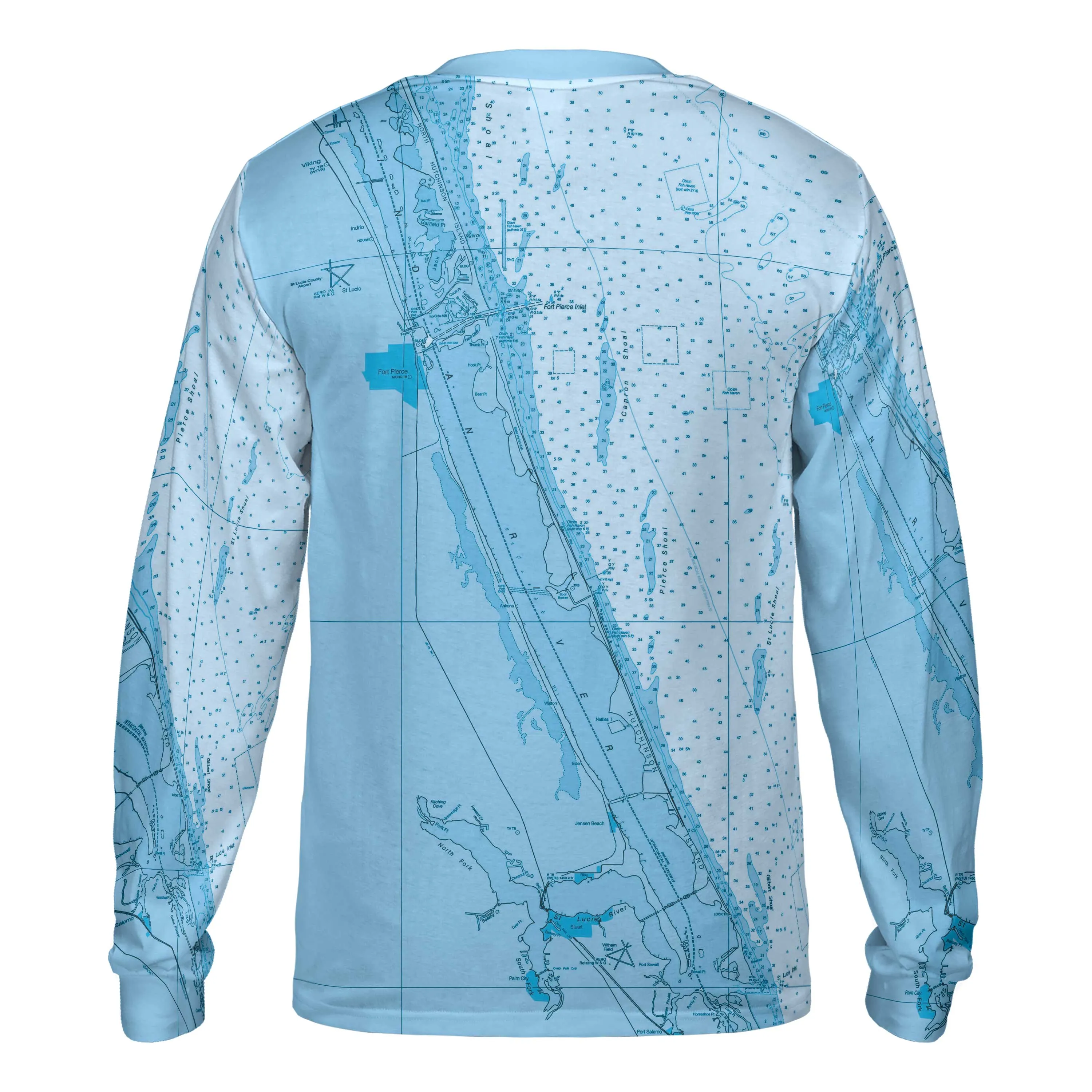 The Hutchinson Island Blues Long Sleeve Tee