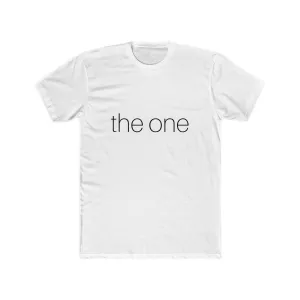 the one - Men's Cotton Crew Tee