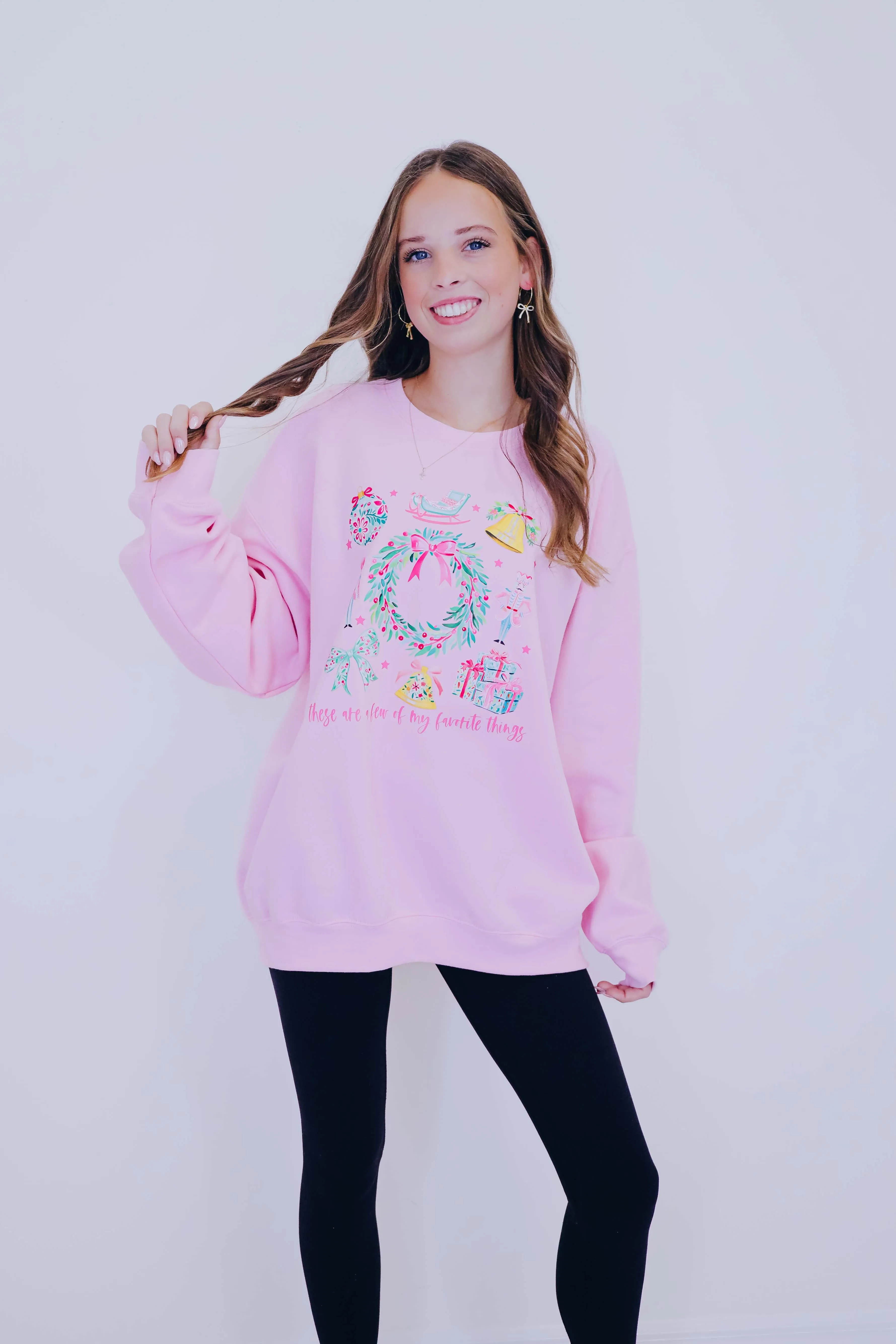These Are A Few Of My Favorite Things Graphic Sweatshirt