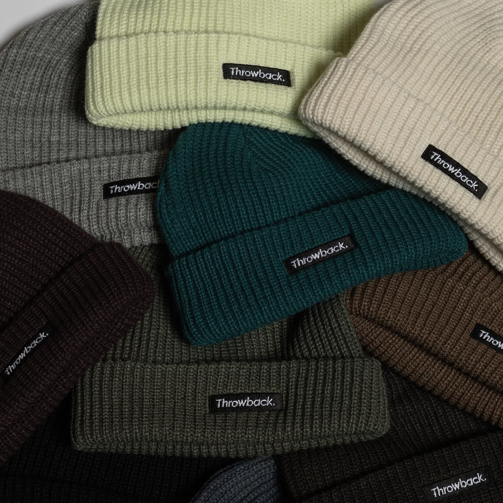 Throwback Icon 2.0 Fisherman Beanie - 90s Grey Marle