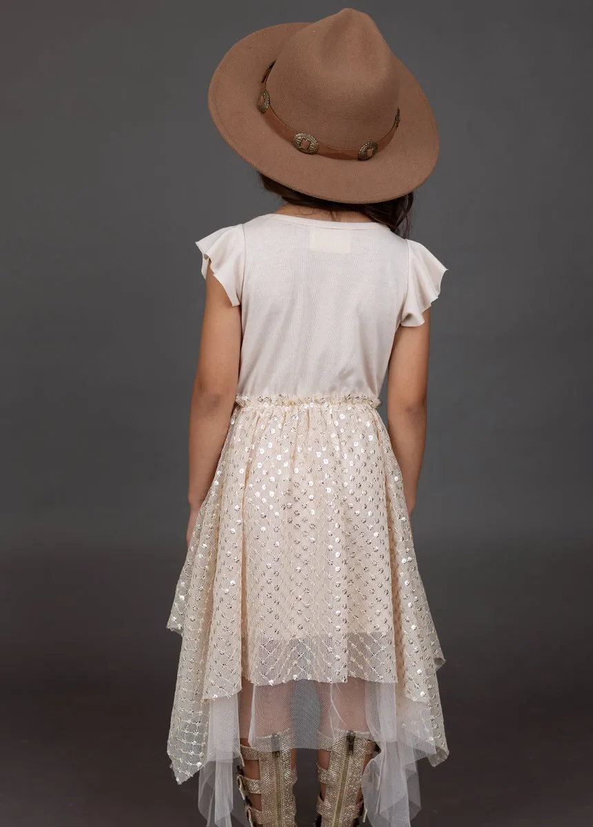 Tina Dress in Shell
