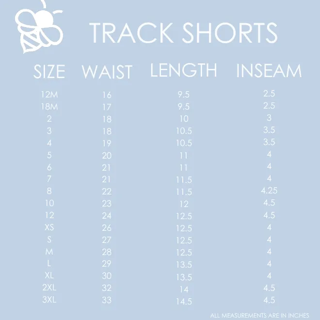 Track Shorts - French Blue