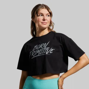 Training Crop Tee 2.0 (Black)