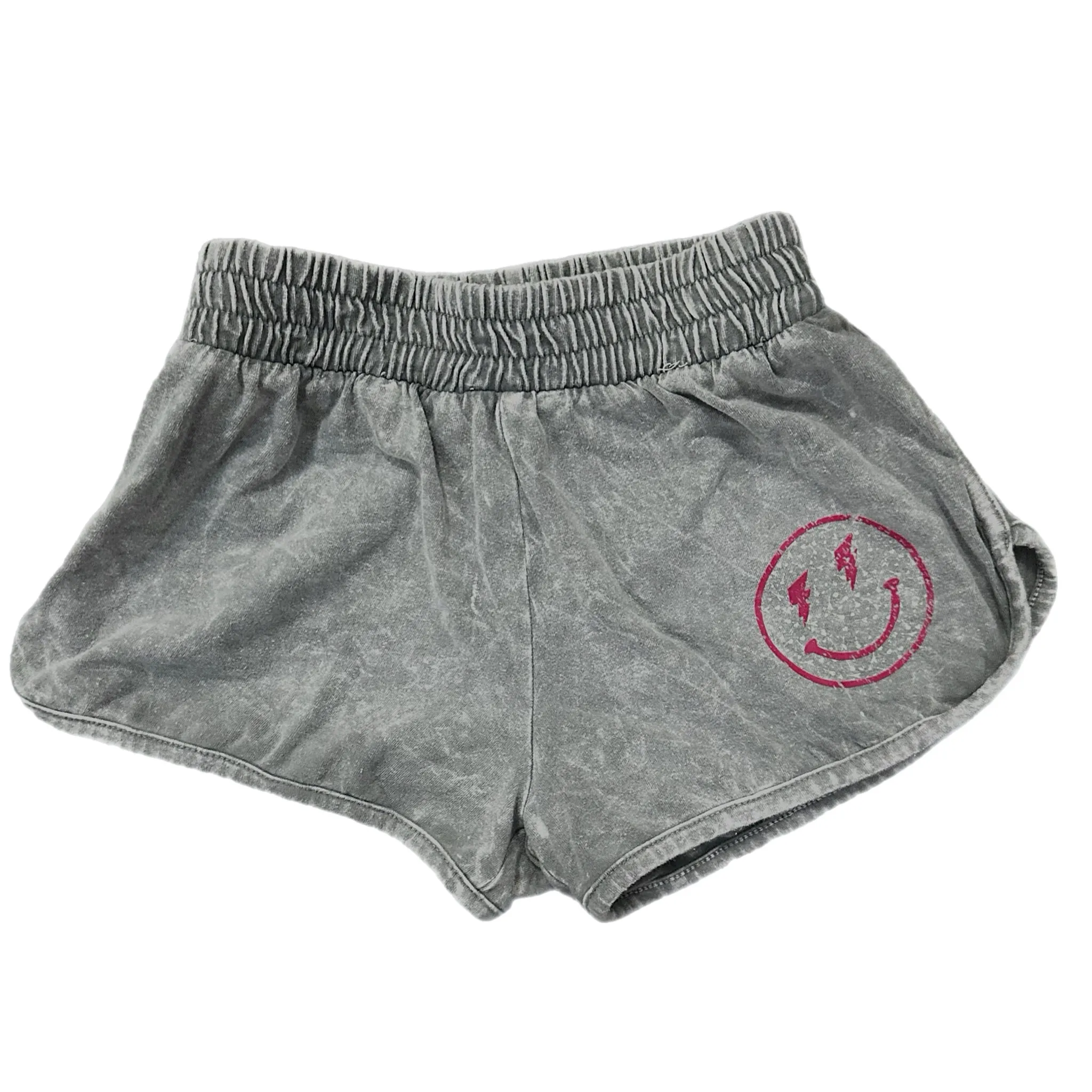 TWEEN CEMENT BOLT SMILE SHORTS