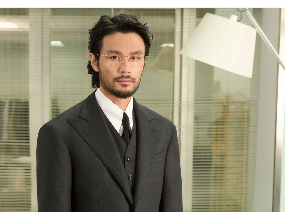 Twill Single-Breasted Suit
