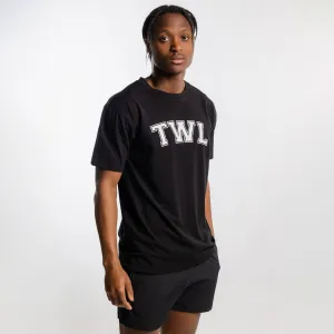 TWL - OVERSIZED T-SHIRT - VARSITY - BLACK