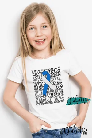 Type One Typography - Kids Unisex T-Shirt