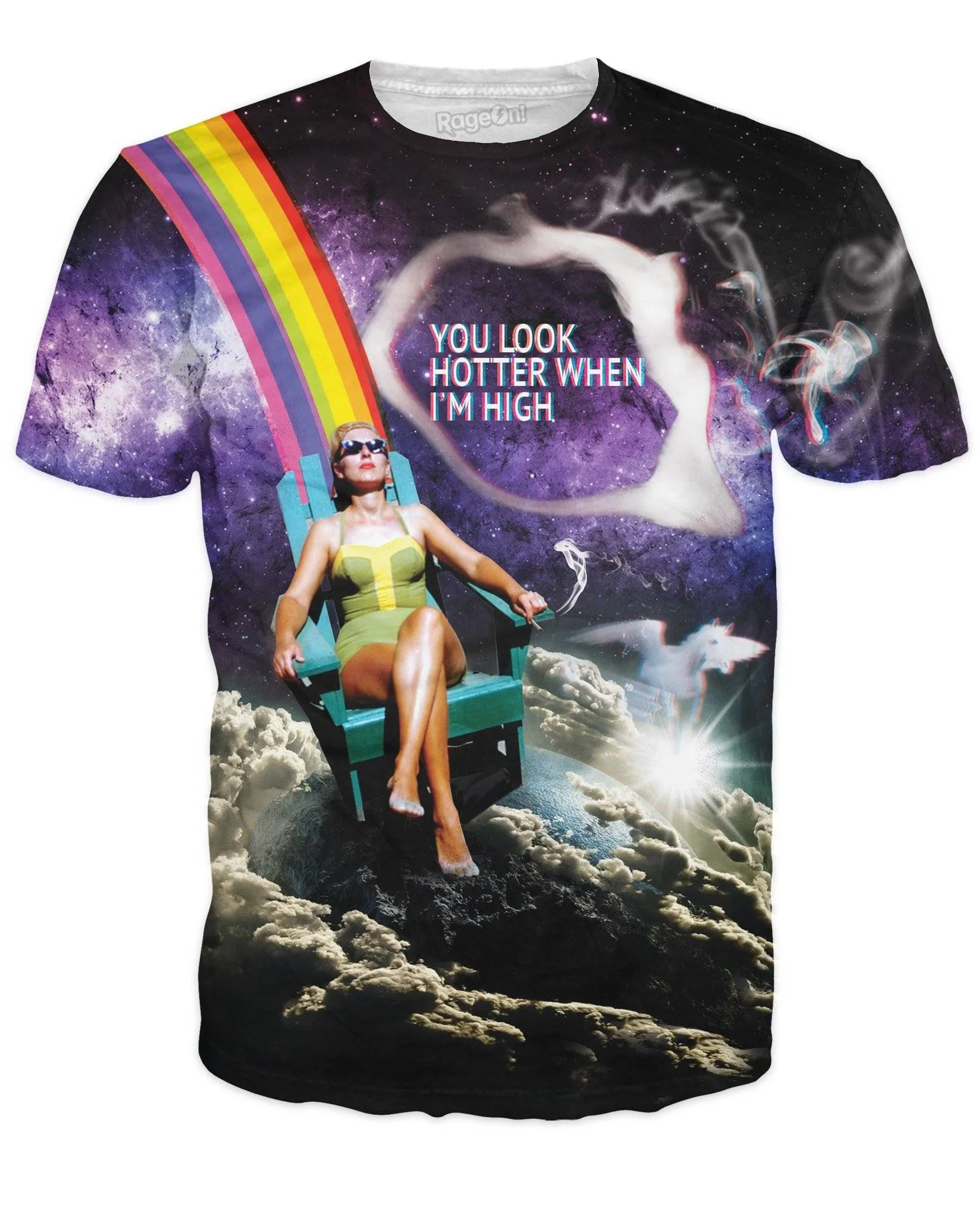 U Look Hotter When I'm High T-Shirt