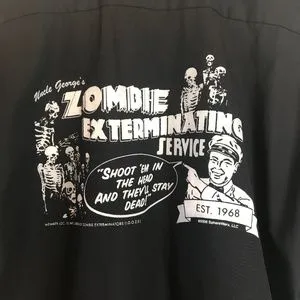 Uncle George's Zombie Exterminating Sevice T-Shirt