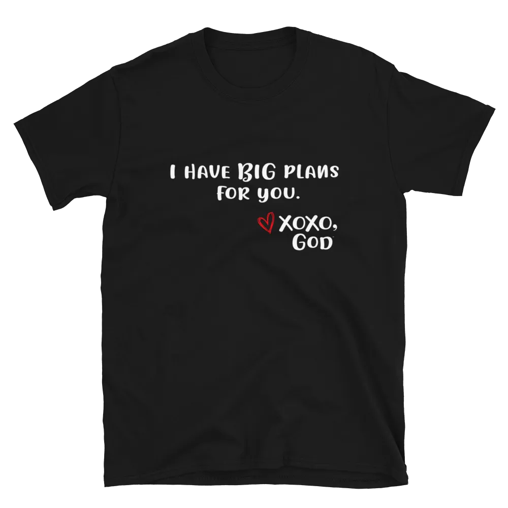 Unisex Tee - I have BIG plans for you.