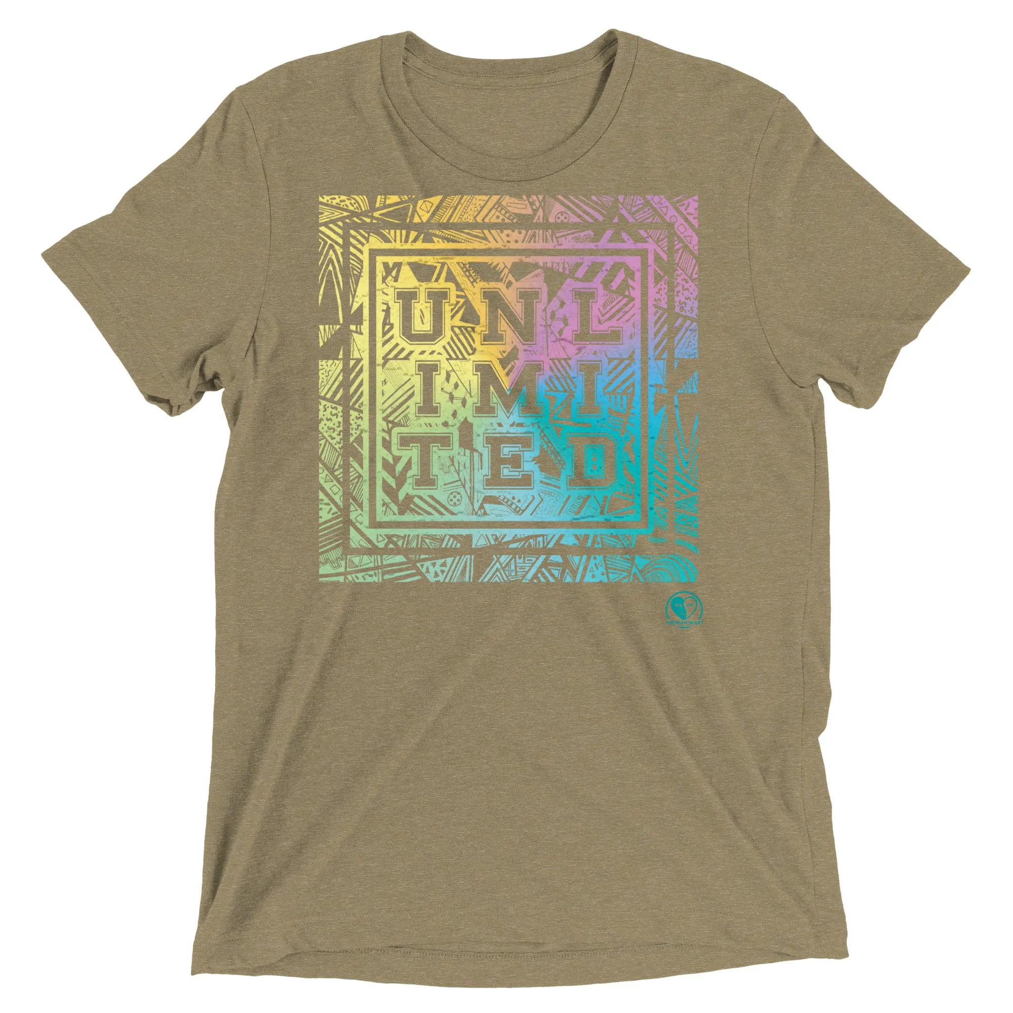 Unlimited Colorful Pastel - Premium Tri-blend Short-Sleeve Unisex T-shirt
