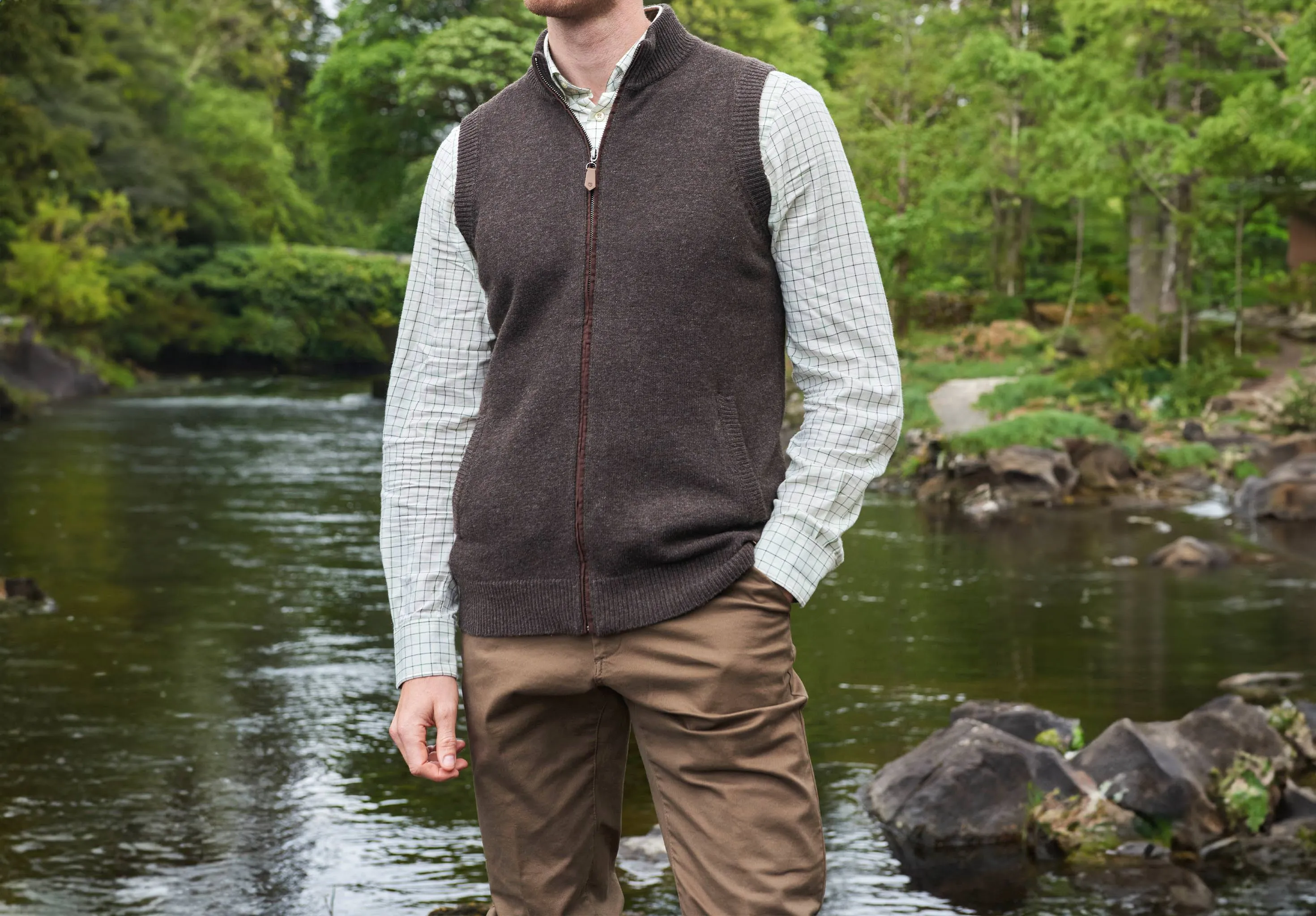 Upperwood Men's Bodywarmer - Mahogany