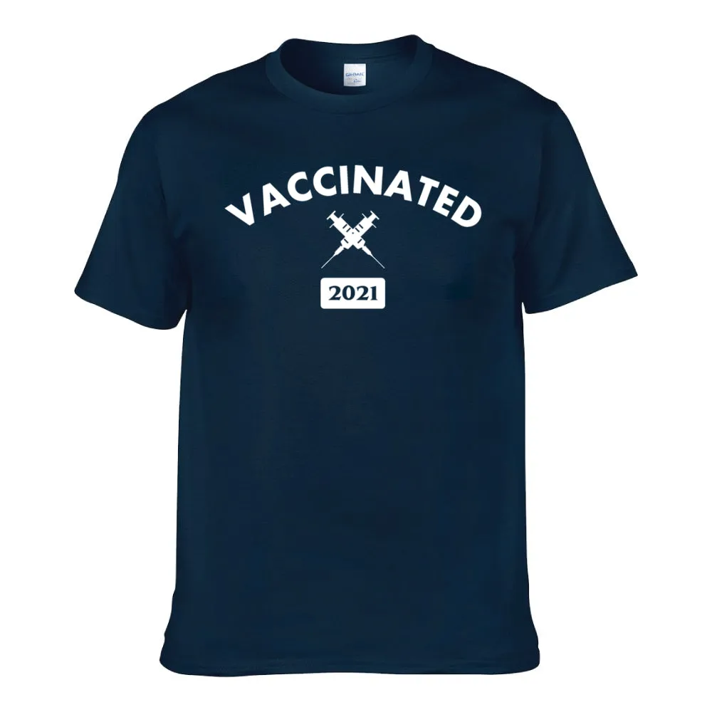 UT VACCINATED x 2021 Premium Slogan Vaccination T-Shirt