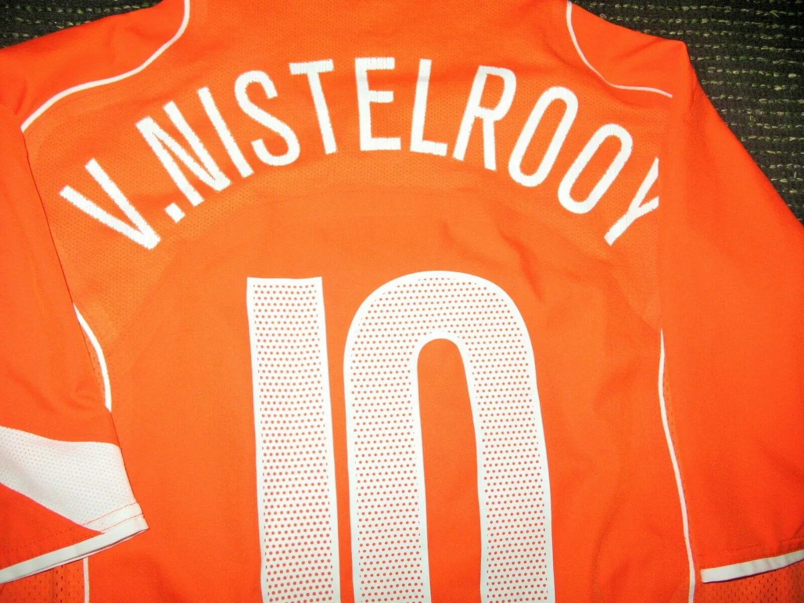 Van Nistelrooy Netherlands Holland 2004 LIMITED EDITION PLAYER ISSUE Jersey Shirt L