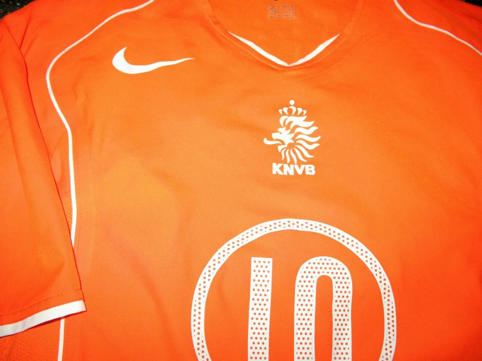 Van Nistelrooy Netherlands Holland 2004 LIMITED EDITION PLAYER ISSUE Jersey Shirt L