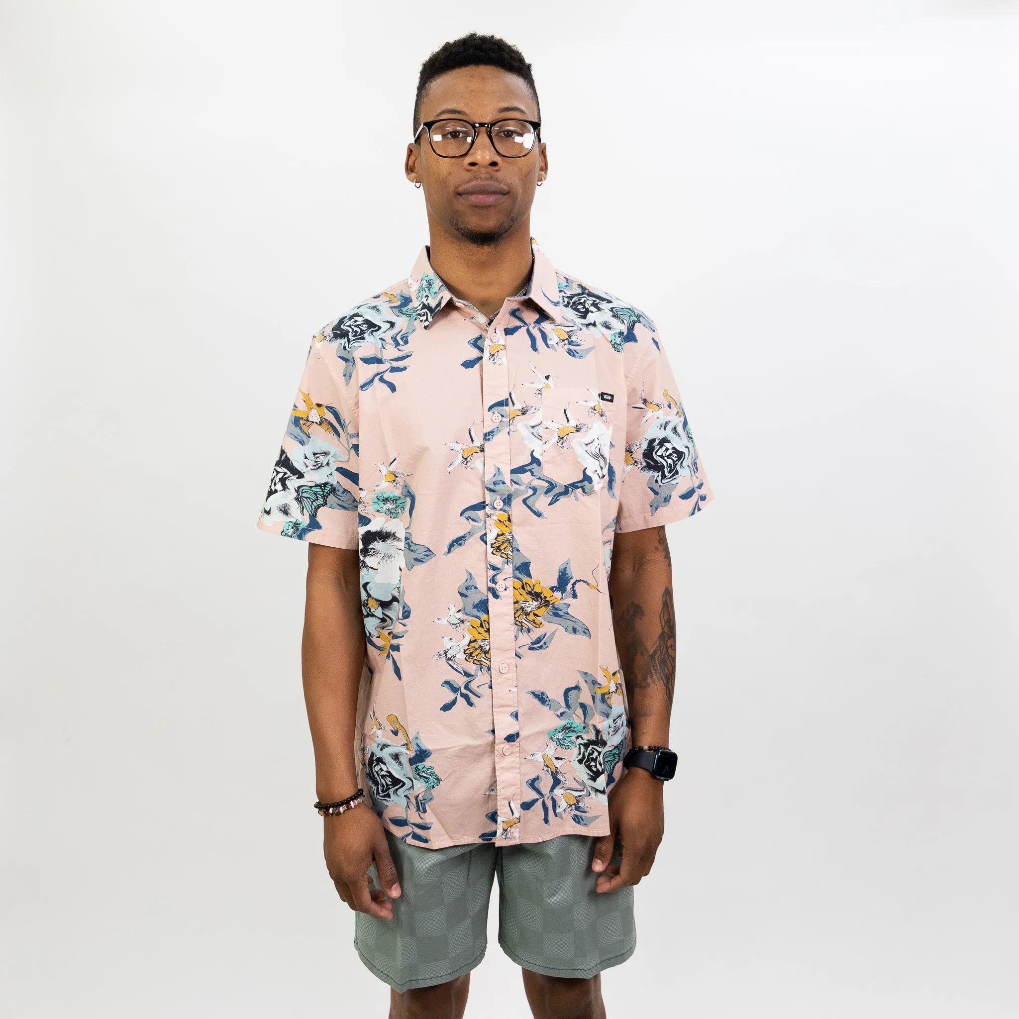 Vans The Daily Vintage Check 18"  Boardshort - Chinois Green
