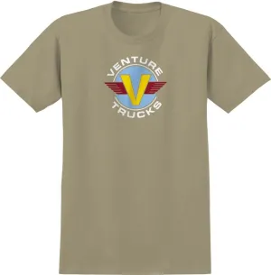 Venture T-Shirt Wings - Sand / Light Blue / Yellow / Red