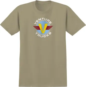 VENTURE Wings Tee Sand/Light Blue