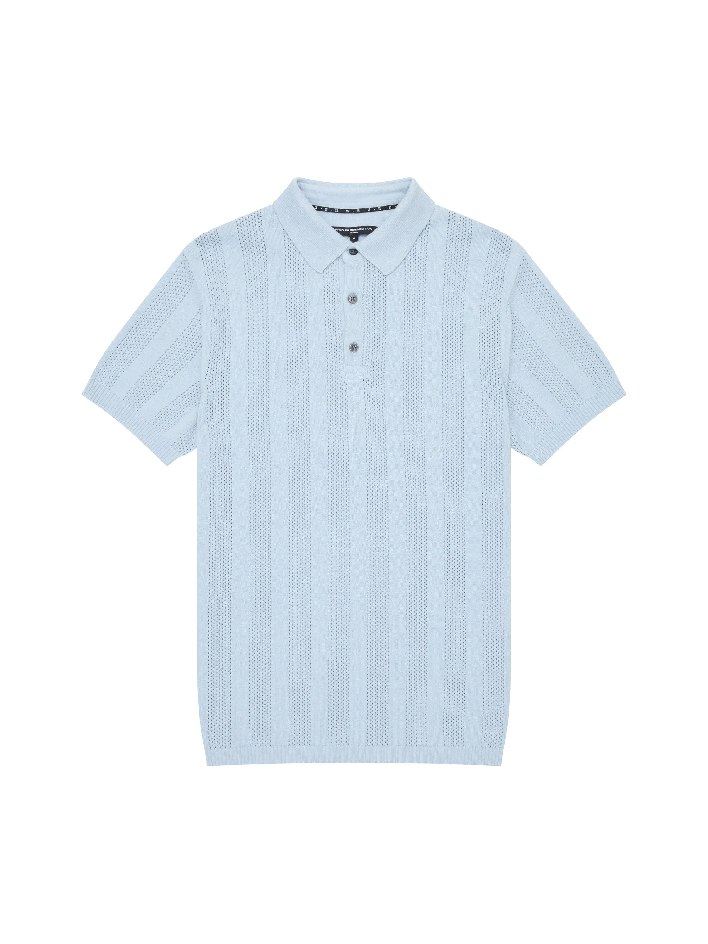 Vertical Stripe Polo