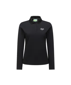 Vice Golf Atelier Women's Embrace Long T-Shirts - Black