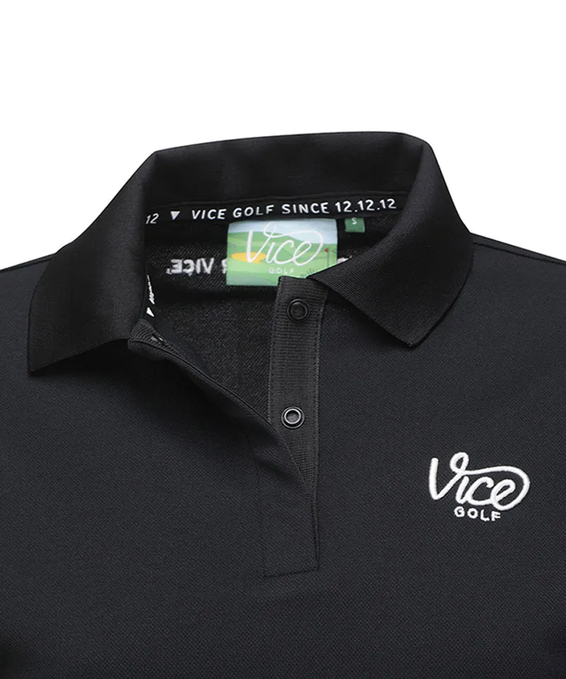 Vice Golf Atelier Women's Embrace Long T-Shirts - Black