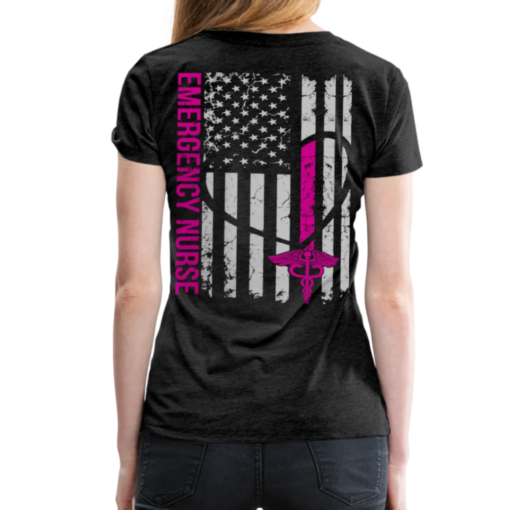 Vicky ER Nurse Women’s Premium T-Shirt