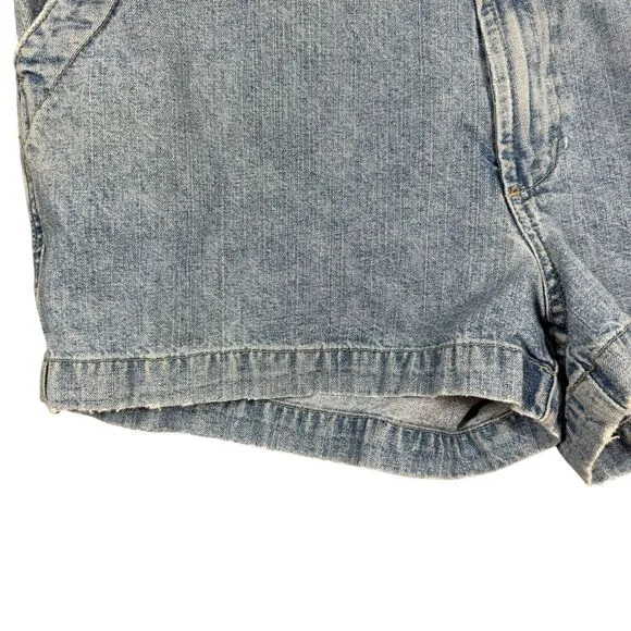 Vintage 90's Guess Jean Shorts Womens 32 Mid Rise Medium Wash Style 11984 USA