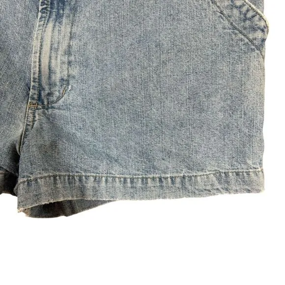 Vintage 90's Guess Jean Shorts Womens 32 Mid Rise Medium Wash Style 11984 USA
