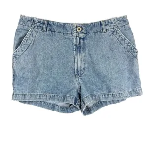 Vintage 90's Guess Jean Shorts Womens 32 Mid Rise Medium Wash Style 11984 USA