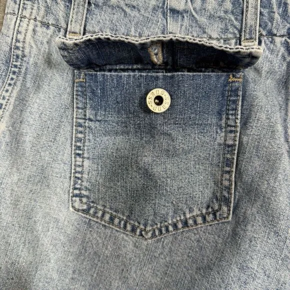 Vintage 90's Guess Jean Shorts Womens 32 Mid Rise Medium Wash Style 11984 USA