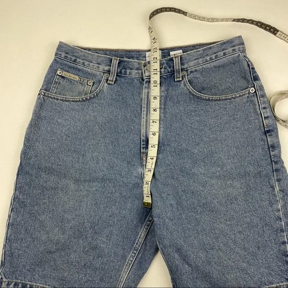 Vintage Calvin Klein High Waist wedgie jean Shorts