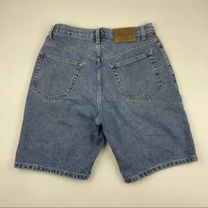 Vintage Calvin Klein High Waist wedgie jean Shorts