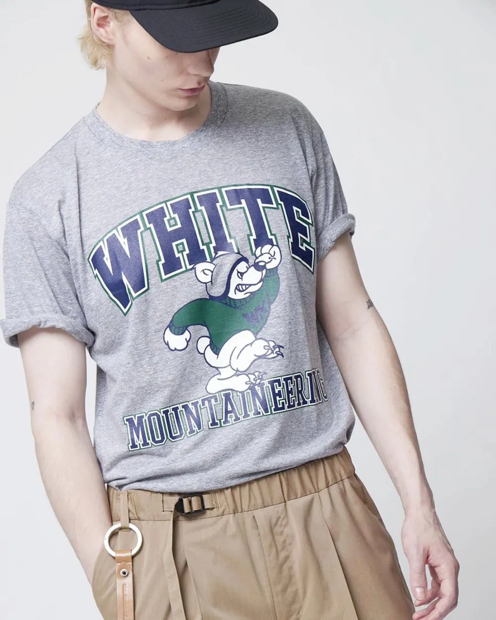 Vintage Collage Logo T-Shirt - Gray