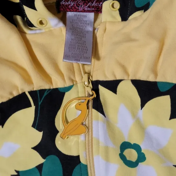 Vintage floral baby phat shorts set