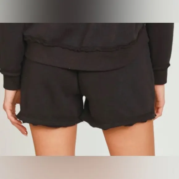 Vintage Havana soft shorts elastic waist with tie