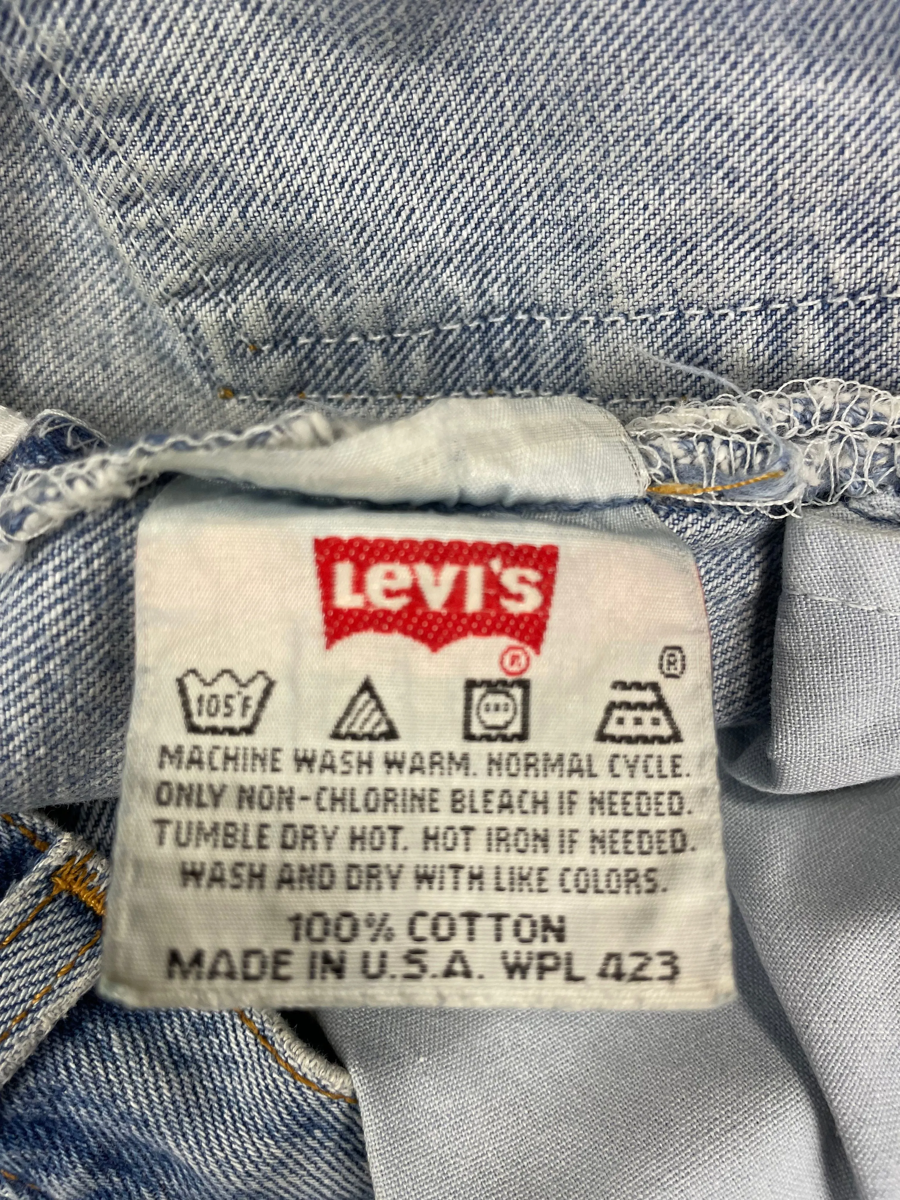 Vintage Levi 501 Lace Trim Cutoff Shorts (JYJ0524-245)