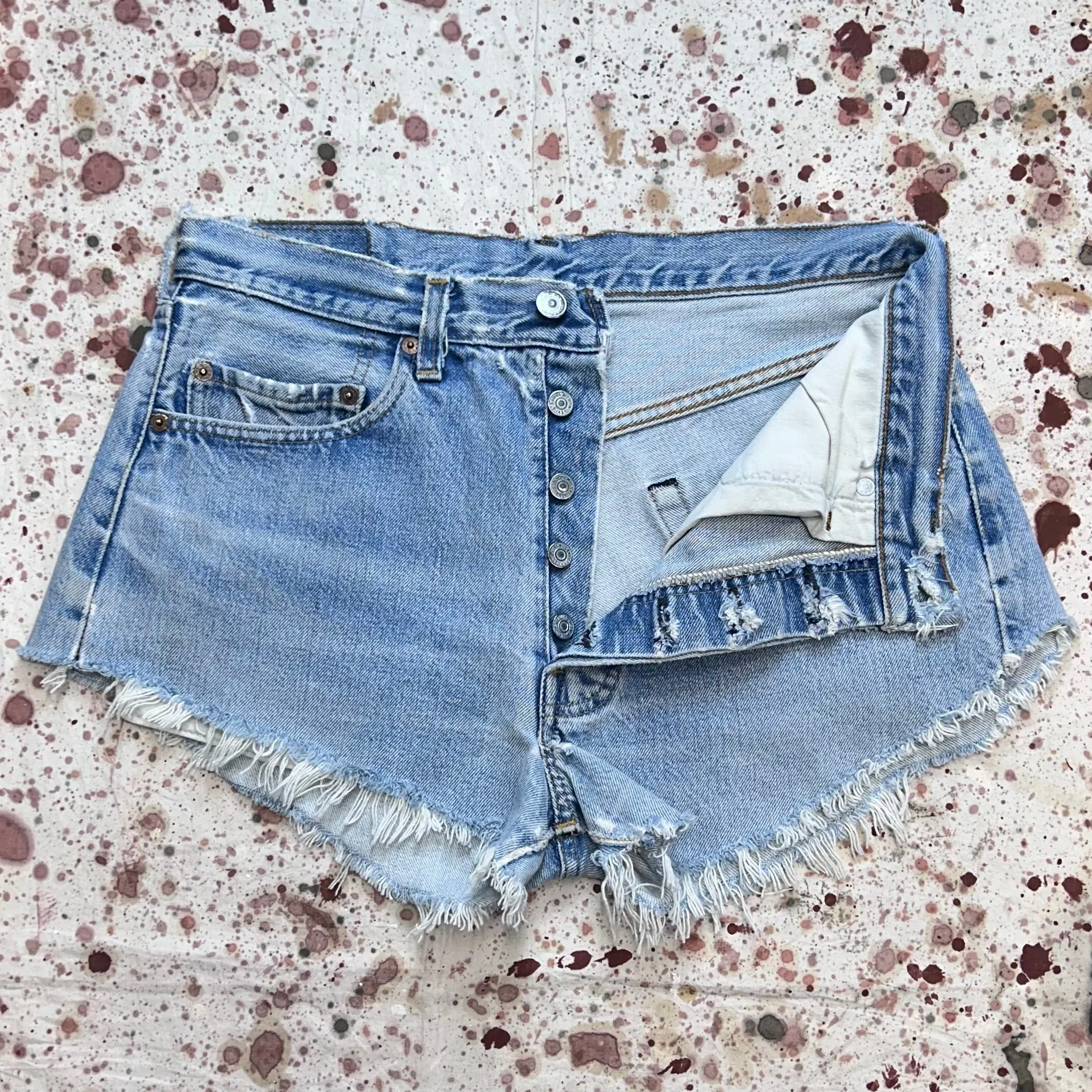 Vintage Levi's 501 Redline Cutoff Shorts (JYJ0524-253)