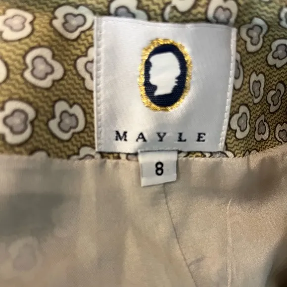 Vintage Mayle Silk Shorts