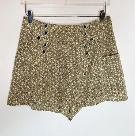 Vintage Mayle Silk Shorts
