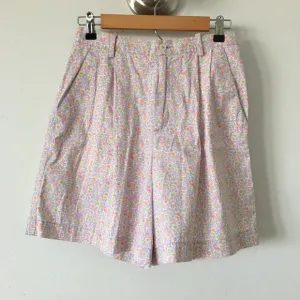 Vintage Mini Floral Pattern Short Sz 8
