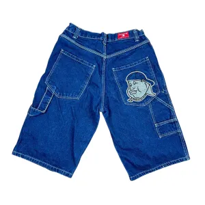 Vintage Platnium Fubu Fat Albert Shorts - 32"