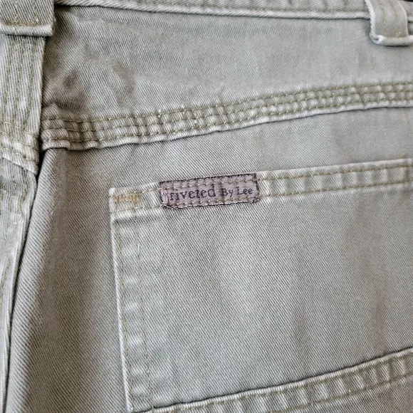 Vintage Riveted by Lee Army Green Shorts