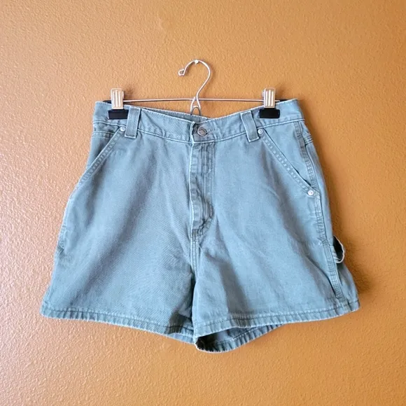 Vintage Riveted by Lee Army Green Shorts