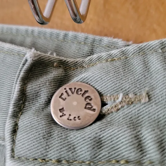 Vintage Riveted by Lee Army Green Shorts