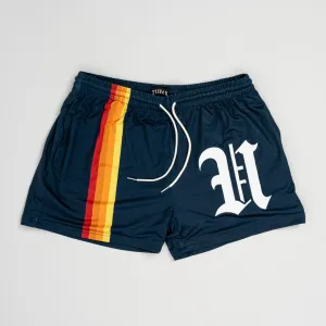 Vintage Stripe Shorts - Navy